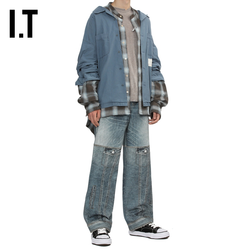 IT Mihara Yasuhiro男款厚底运动鞋新款个性街潮休闲鞋WE02BLMP - 图0