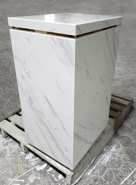 天然大理石底座雕塑摆件台