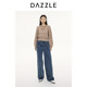 DAZZLE Disu Outlet Retro Jeans Washed Craft Winter Denim ກາງເກງຂາກວ້າງ