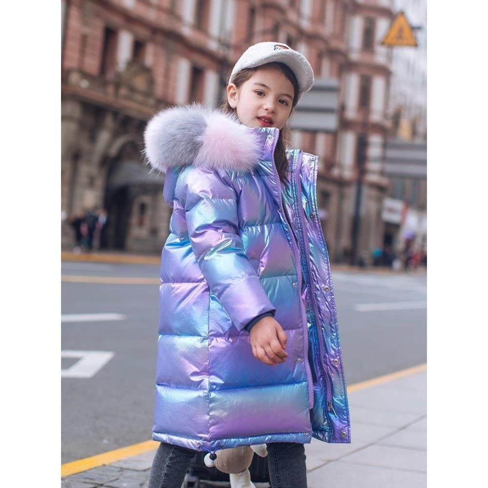 女童中长款儿童羽绒服中大童加厚白鸭绒保暖冬季洋气外套棉衣,淘宝优惠券,粉丝福利购,淘宝优惠卷