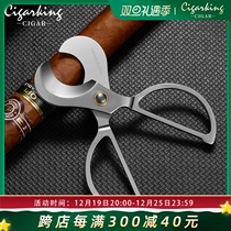 Cigarking Cigar Cut Classic Grip Type Sharp Portable Cigar Scissors Smoke Accessories CLE-22HAA1