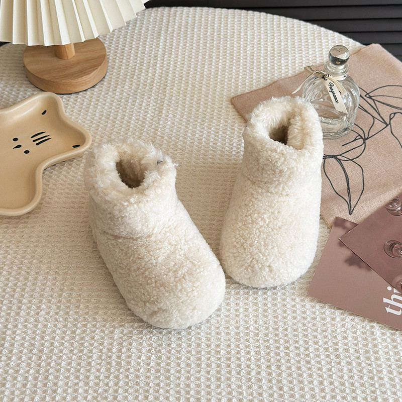 女童毛毛靴2025冬季新款儿童加绒保暖棉靴宝宝舒适百搭防滑大棉鞋,淘宝优惠券,粉丝福利购,淘宝优惠卷