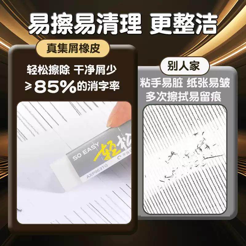 晨光三角轻松擦橡皮儿童安全橡皮不留痕不易伤纸橡皮擦小学生专用擦得干净易清理AXP963TG,淘宝优惠券,粉丝福利购,淘宝优惠卷