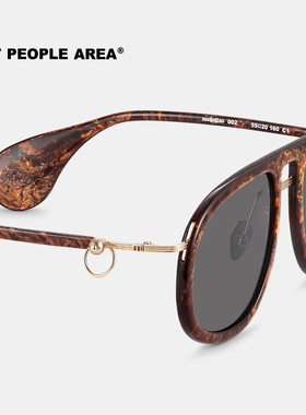 SOFT PEOPLE AREA-MOTOGUO 02(墨镜)飞行员大框眼镜太阳镜素颜