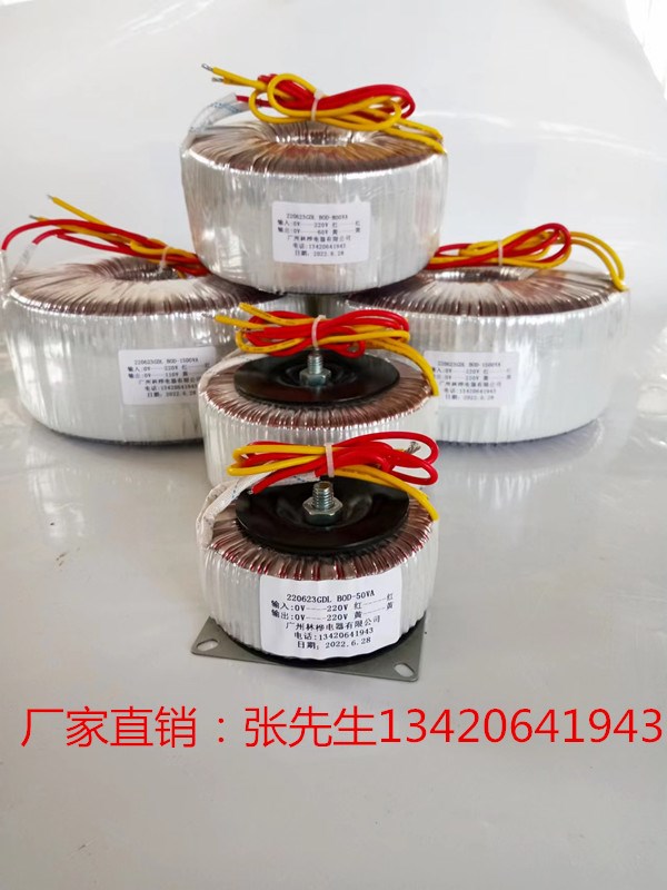 1000W800W600W环形变压器220V转50V86步进12N电机24V36V48V60V380 - 图2