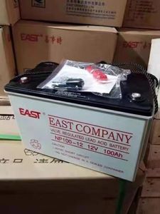 EAST易事特铅酸免维护蓄电池NP100-12/12V100AH应急UPS电源EPS专