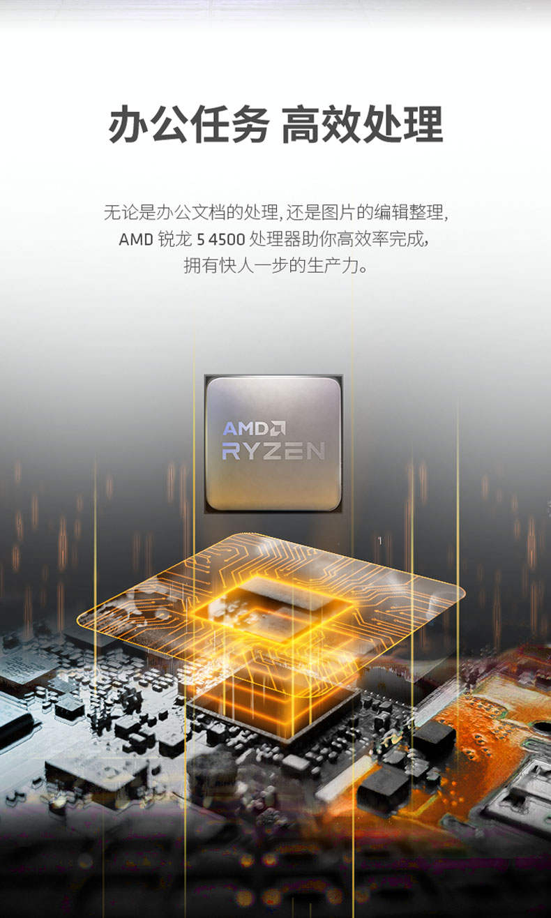 全新amd散片盒装电脑cpu5800x3d7700x7800x3d5950x电竞游戏处理器-图2