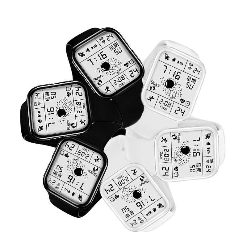 青少年男潮流电子多功能户外闹钟 tirense国产腕表