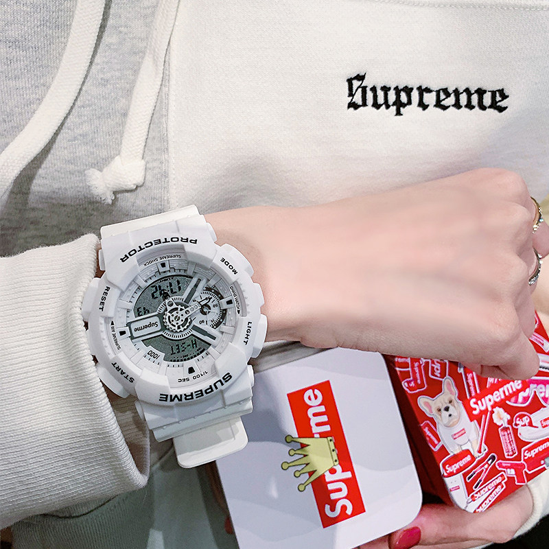 superme男简约气质ins联名独角兽 tirense国产腕表