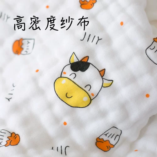 Детское хлопковое марлевое банное полотенце, зимнее одеяло для новорожденных, хорошо впитывает воду