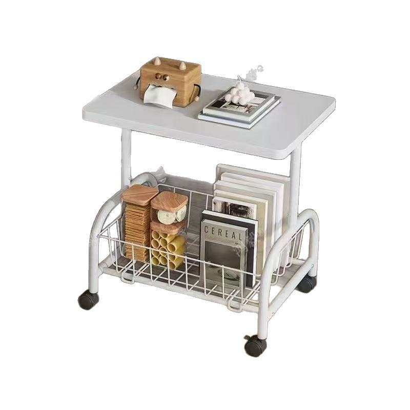可移动小推车边几沙发客厅收纳床边置物架带轮茶桌ins风双层茶几,淘宝优惠券,粉丝福利购,淘宝优惠卷