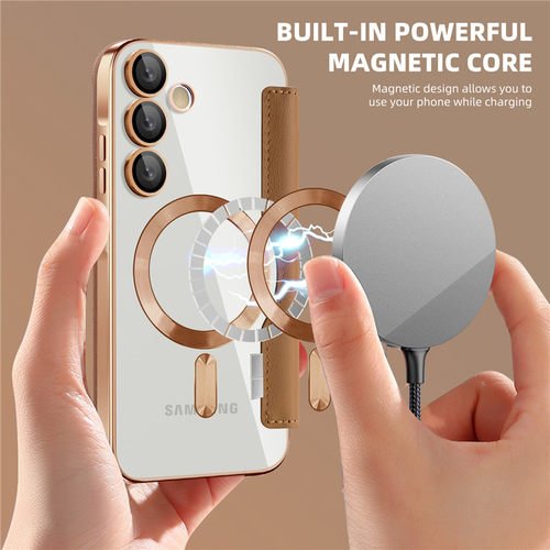 适用三星A56手机壳翻盖Galaxy a56保护套全包防摔SM-A566B皮套5660带插卡包咭片galaxya男女新款透明case超薄 - 图1