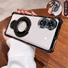 Suitable for OPPO A78 mobile phone case with lens film oppoa78 protective cover 5G overseas version 4G airbag anti-fall CPH2483 silicone soft shell opoa all-inclusive 2565 transparent case shell opa