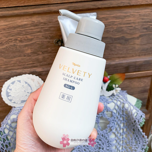 包邮Naris娜丽丝 VELVETY女士专用防脱升发无硅油洗发水400ml - 图0