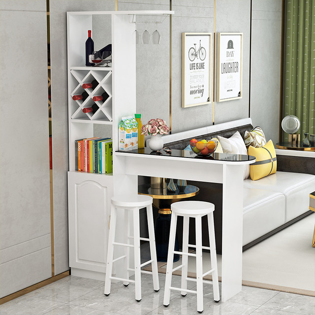 Home Bar Table Simple Modern Bar Table Wine Cabinet Living Room Dining Room Partition Cabinet Corner