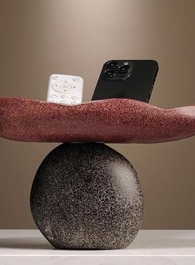 中古风时来运转摆件玄关柜钥匙桌面收纳鞋柜高级感装饰品乔迁礼物