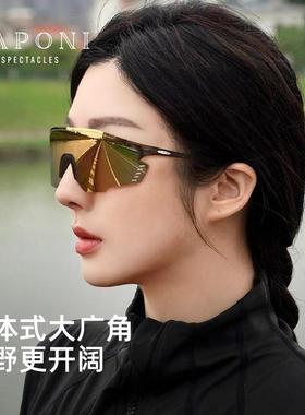 CAPONI骑行眼镜户外运动变色墨镜防风沙登山地公路自行车徒步护目