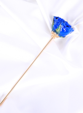 簪子镀金日韩纯手工玫瑰花