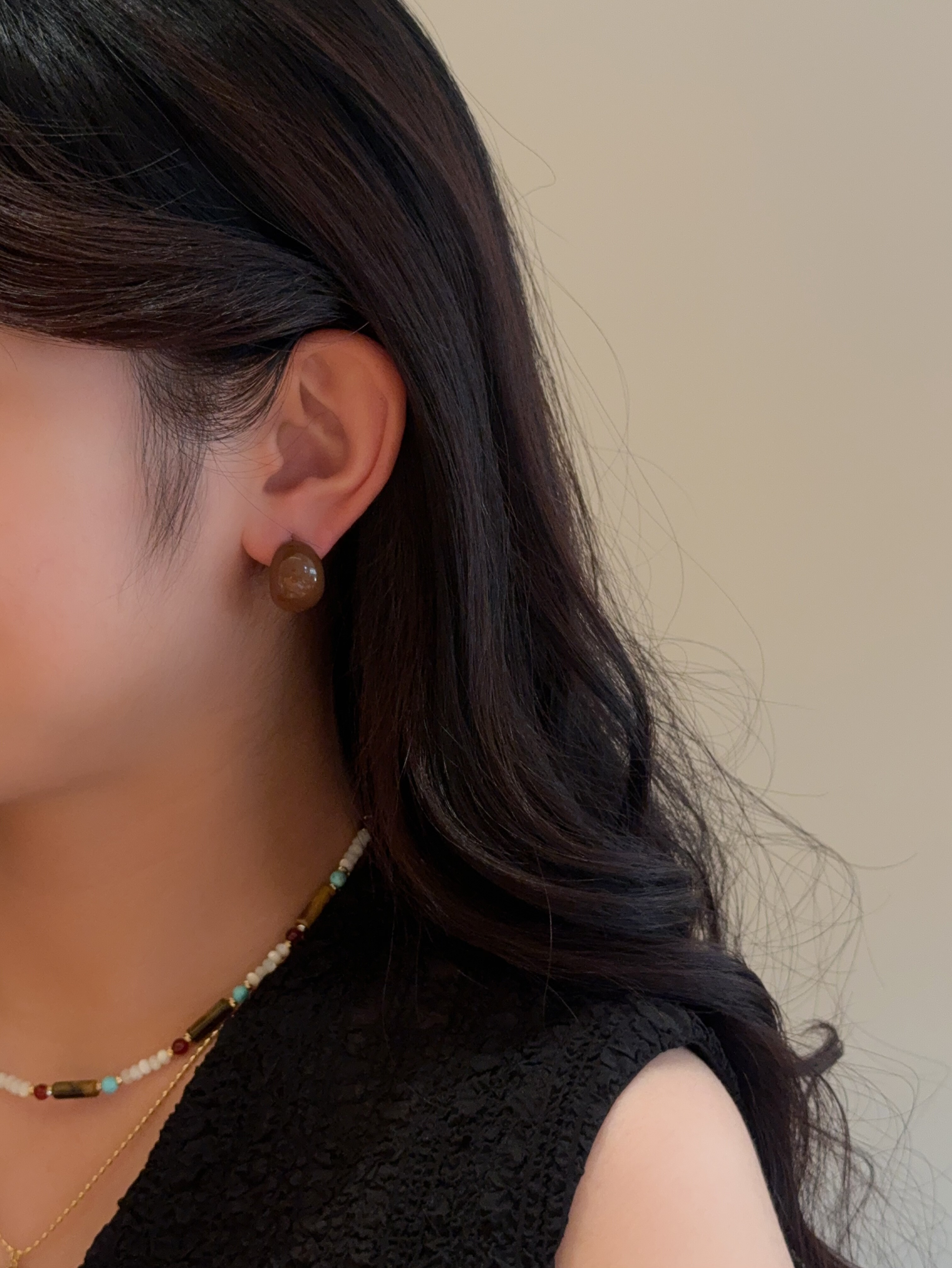 奶咖色水滴耳环,淘宝优惠券,粉丝福利购,淘宝优惠卷