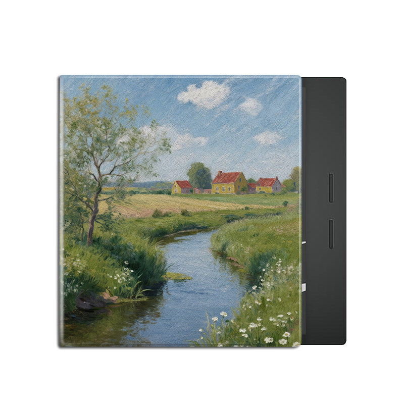 适用于iReader掌阅Ocean5Pro莫奈油画电子书壳阅读器SmartX3风景小众pro磁吸款7寸墨水屏Neo2Pro电纸书保护套,淘宝优惠券,粉丝福利购,淘宝优惠卷