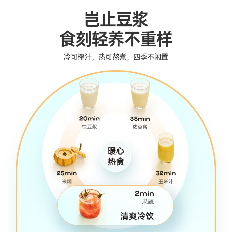 七彩叮当家用小型迷你新款机豆浆机 七彩叮当豆浆机