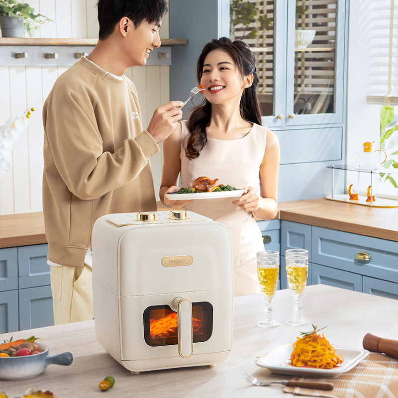 七彩叮当可视家用2023新款空气炸锅 七彩叮当空气炸锅