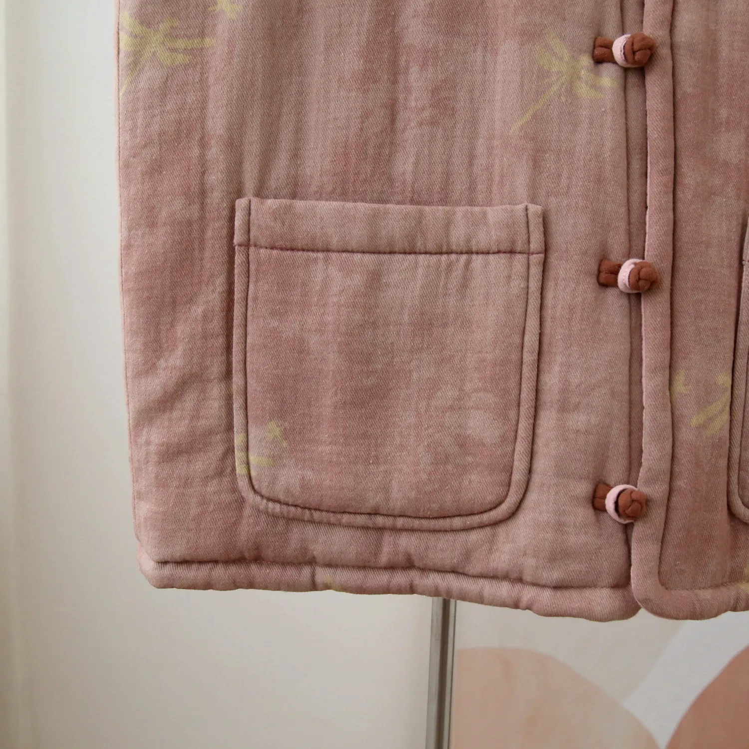 保暖加厚背心女马甲填充棉花新疆长绒棉坎肩妈妈装马夹盘扣新中式,淘宝优惠券,粉丝福利购,淘宝优惠卷