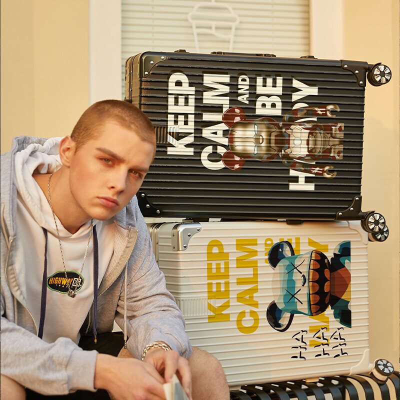 行李箱男女20寸ins 24大容量拉杆箱 一菏旅行箱