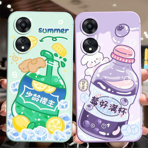 适用于oppoa1活力版手机壳PHJ1l0软硅胶0pp0Al活力版小清新PHJ110卡通女欧珀 A1活力版可爱oopoΑ1活力版超薄 - 图3