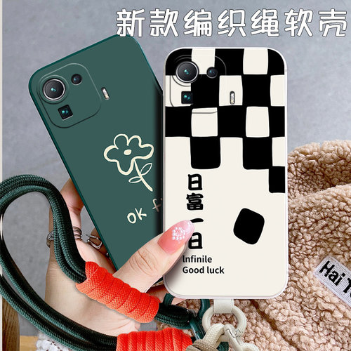 适用于小米11pro手机壳mi11pro卡通小谜11p软硅胶小米11pr0情侣11por全包边小米十一pro小清新M2102K1AC防摔 - 图3