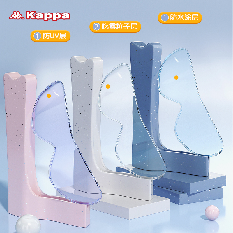 kappa兒童泳鏡防水防霧高清大框男女童專業游泳裝備泳帽泳鏡套裝_kappa游泳旗艦店_運動/瑜伽/健身/球迷用品