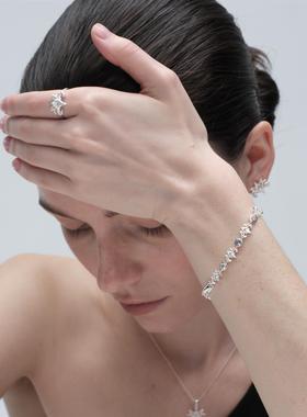 【Lunami 夜深见月】春日宴会系列多彩忍冬排钻手链