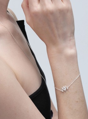 【Lunami 夜深见月】春日宴会系列忍冬花手链