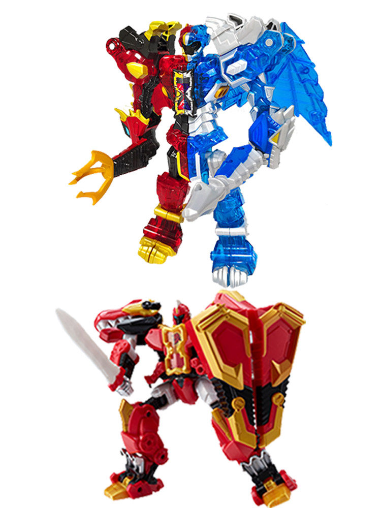 钶龙战记变形合体至尊版神勇玩具 未出动漫儿童机器人/变形玩具