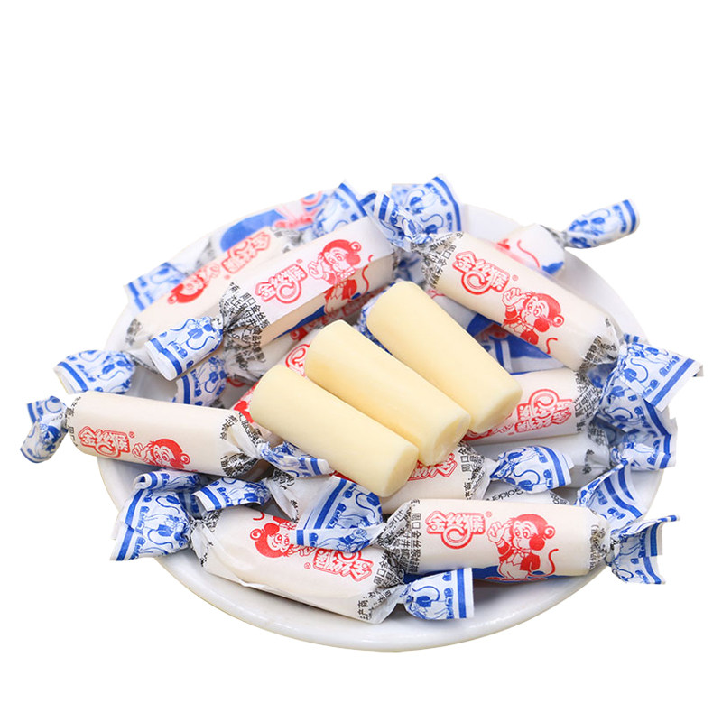 金丝猴圆柱原味500g混合口味牛奶糖 美食客食品糖果