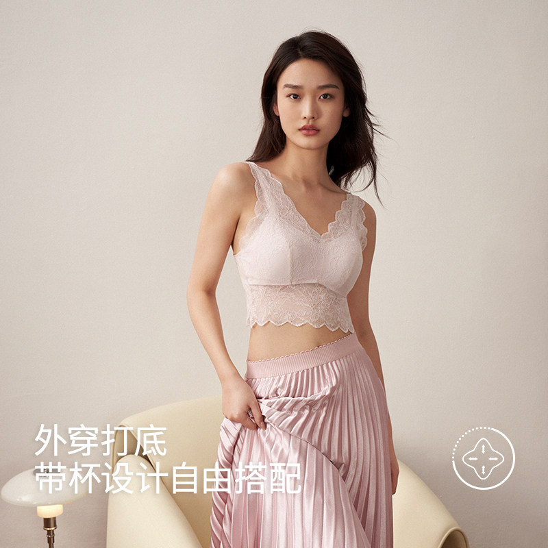 音儿yinerlife蕾丝美背女士文胸 yinerlife吊带/背心/T恤
