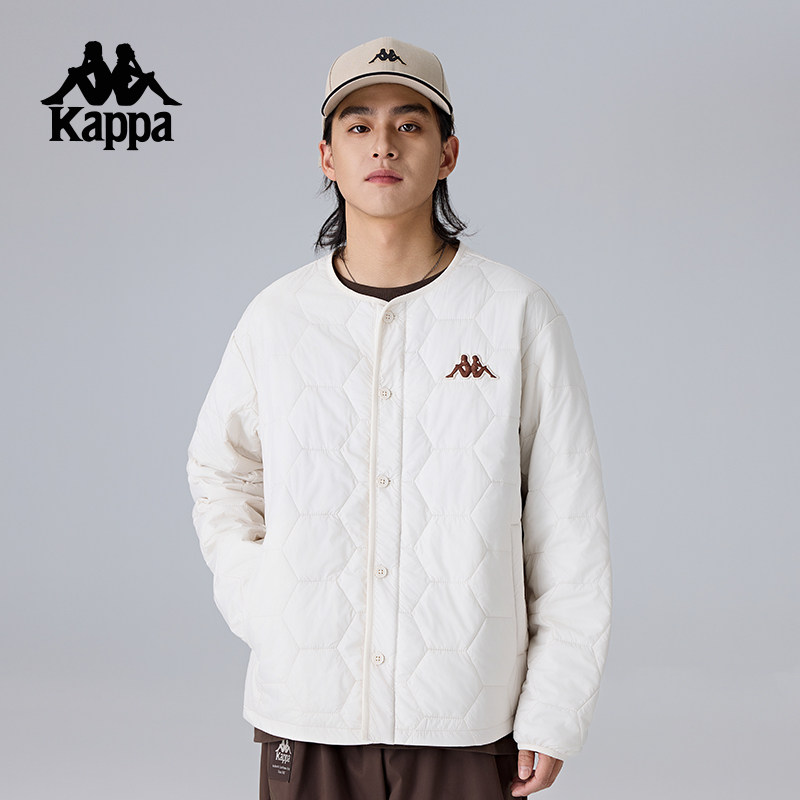 Kappa卡帕背靠背运动棉衣男新款三合一外套立领防风保暖棉服外套,淘宝优惠券,粉丝福利购,淘宝优惠卷