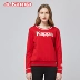 Áo khoác dệt kim thể thao Kappa Kappa Áo thể thao hàng đầu | K0822WT02 - Thể thao lông cừu / jumper áo hoodie loang màu Thể thao lông cừu / jumper