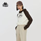 Kappa Women's Hooded Retro Contrast Color Waistshirt