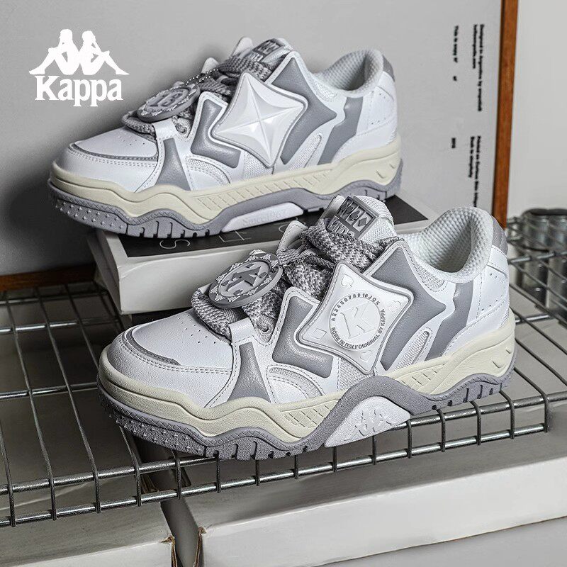 Kappa卡帕板鞋情侣鞋2026新款运动面包鞋小众百搭鞋子男女款春秋,淘宝优惠券,粉丝福利购,淘宝优惠卷