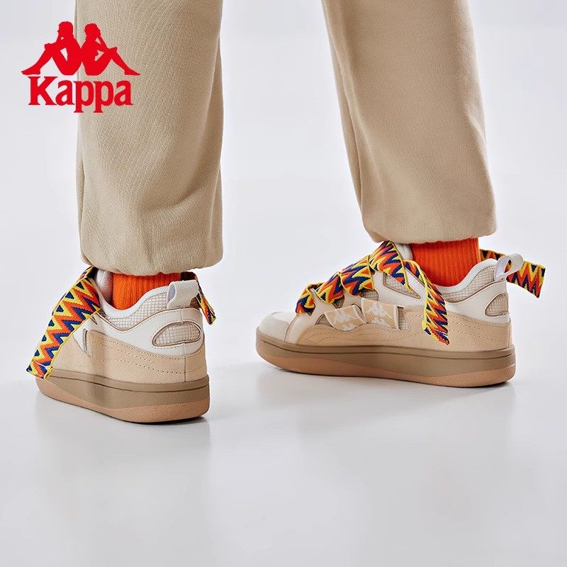 Kappa卡帕面包鞋新款情侣男女街头潮流解构板鞋运动休闲滑板鞋,淘宝优惠券,粉丝福利购,淘宝优惠卷