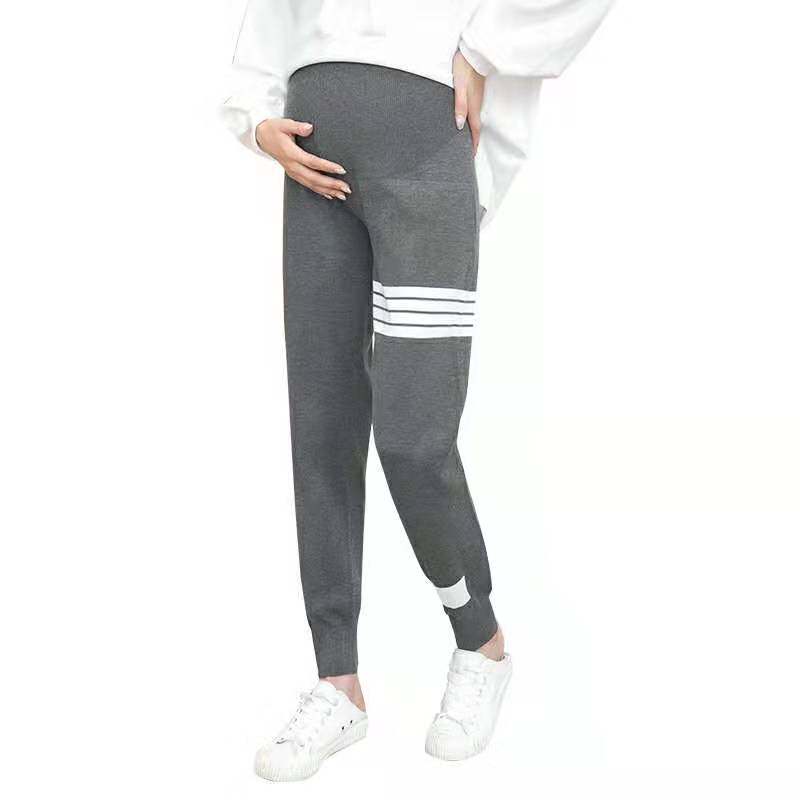 孕妇裤子春秋款外穿加绒宽松打底裤 孕鼠宝孕妇打底裤