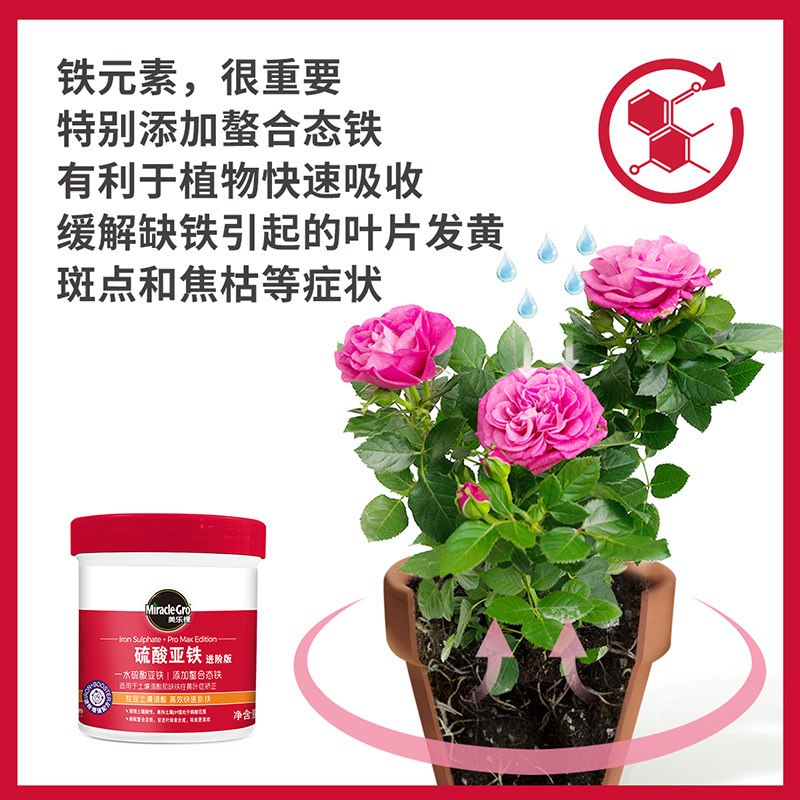 美乐棵硫酸亚铁花肥料三角梅栀子花茶花茉莉花喜酸螯合铁专用水溶,淘宝优惠券,粉丝福利购,淘宝优惠卷