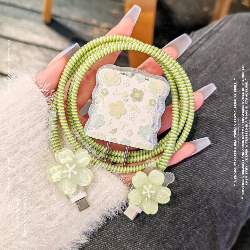 樱声适用苹果17充电器保护套20W高级感16promax数据线保护缠线15pro手机充电线防折断咬线器14充电器收纳包,淘宝优惠券,粉丝福利购,淘宝优惠卷