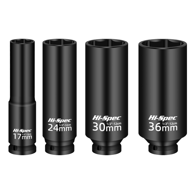 电动扳手套筒 大飞1/2气动套筒19/27/36/38/41mm加长空心套筒套头 - 图3