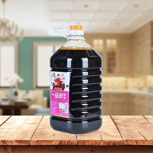 广味源  一品鲜4.9L*2酿造酱油大桶装餐饮家用凉拌面炒菜生抽豉油 - 图0