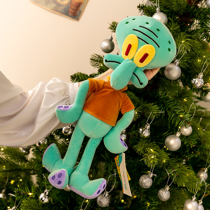 正版丑萌章鱼哥摆烂公仔海洋八爪鱼玩偶儿童抱枕卡通动漫毛绒玩具,淘宝优惠券,粉丝福利购,淘宝优惠卷