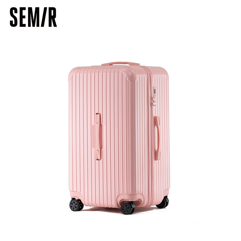 森马高颜值结实耐用加厚男拉杆箱 森马大熊旅行箱