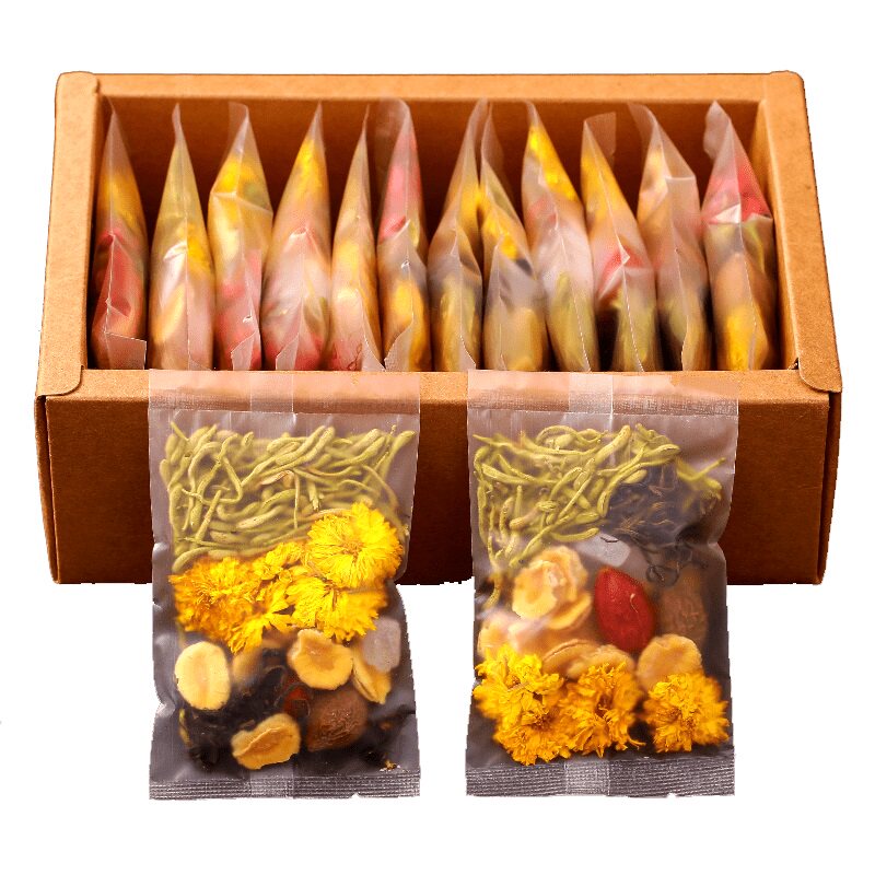 菊花吸烟者胖大海 冬厨代用/花草茶