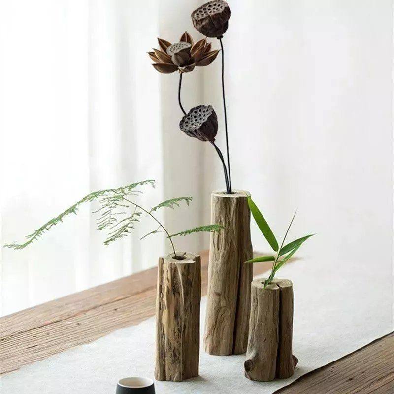 复古自然枯木实木禅意干花真花莲蓬干花荷花风干装饰中式摆件客厅,淘宝优惠券,粉丝福利购,淘宝优惠卷
